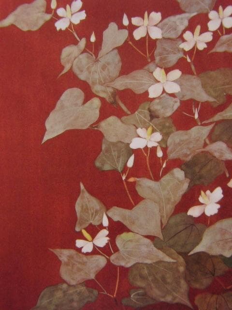 谷村能子、「黒い影」、希少な画集より、 新品高級額装付、状態良好