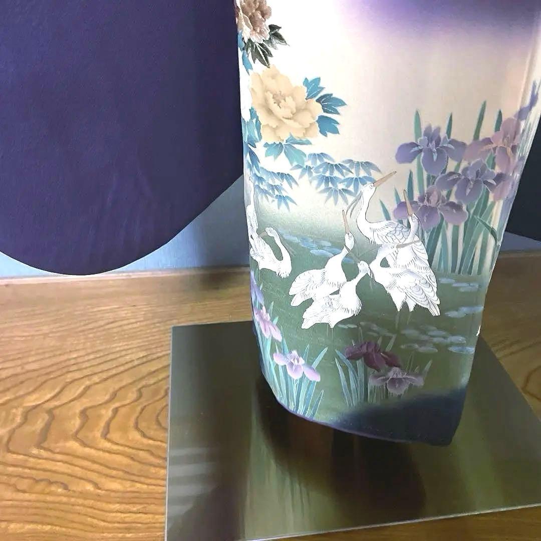 振袖フルセット　古代色の紫の友禅は、高貴で特別な色　成人式振袖　振袖　裄丈69