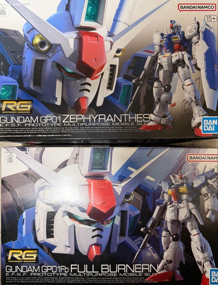 RG GP01 ガンダム試作1号機