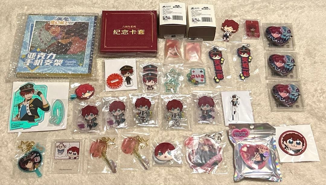 あんスタ　天城　一彩　セット　缶バ　アクスタ　アクキー　中国　韓国