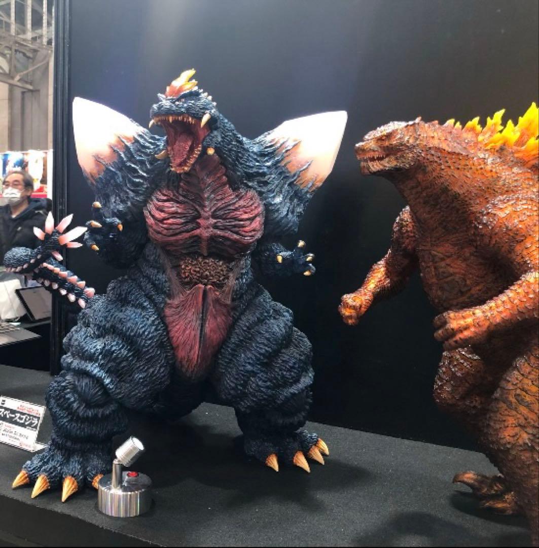 【新品未開封】 ギガンティックシリーズ スペースゴジラ 少年リック 限定品