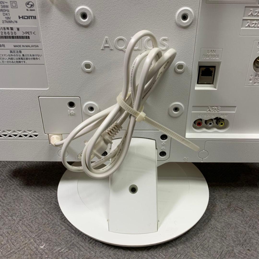 H651\" SHARP AQUOS 19型　2018年製　LC-19P5-B