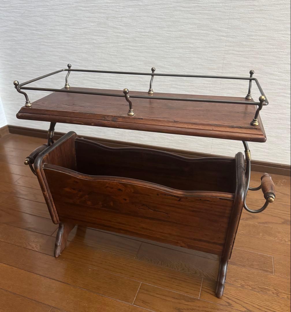 木製マガジンラック