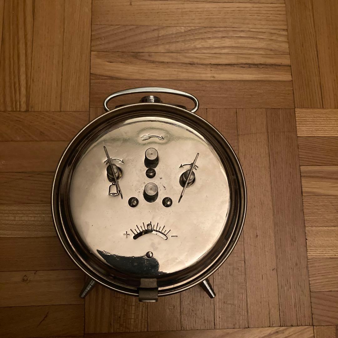 SEIKO 手巻き　置き時計　レトロ　おしゃれ