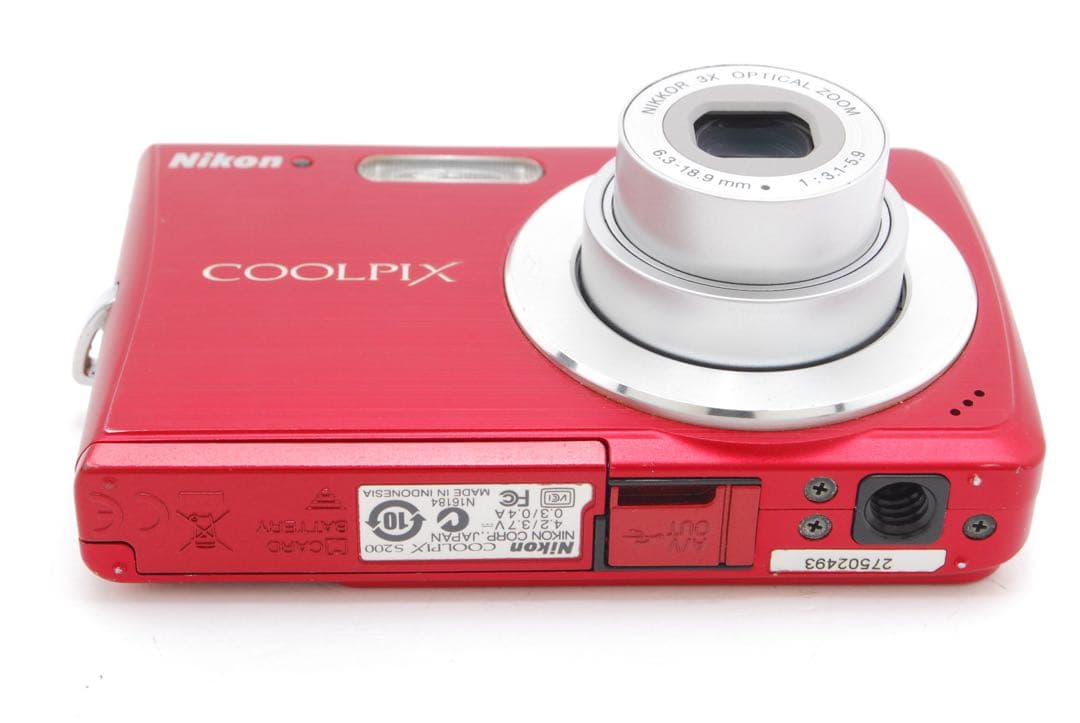 ✨極美品✨Nikon COOLPIX S200❤️旅行に最適なスリムデザイン♪
