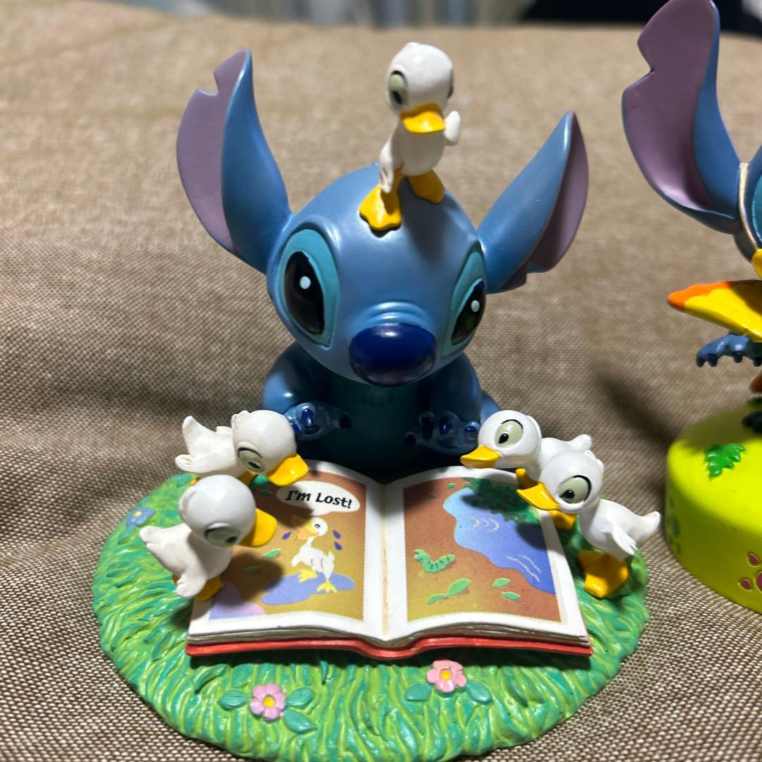 スティッチ　フィギュア　置き物　フィギュアリン　ディズニーリゾート