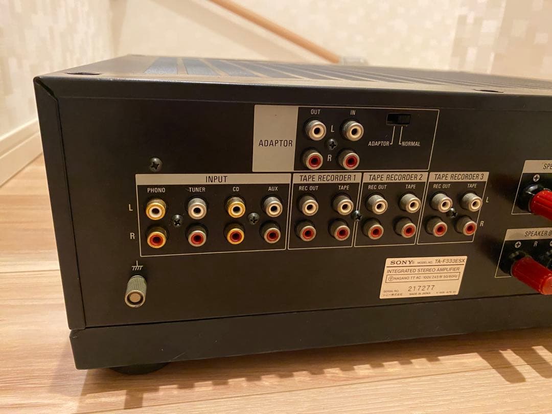 保証あり　SONY TA-F333ESX プリメインアンプ　フルメンテナンス品