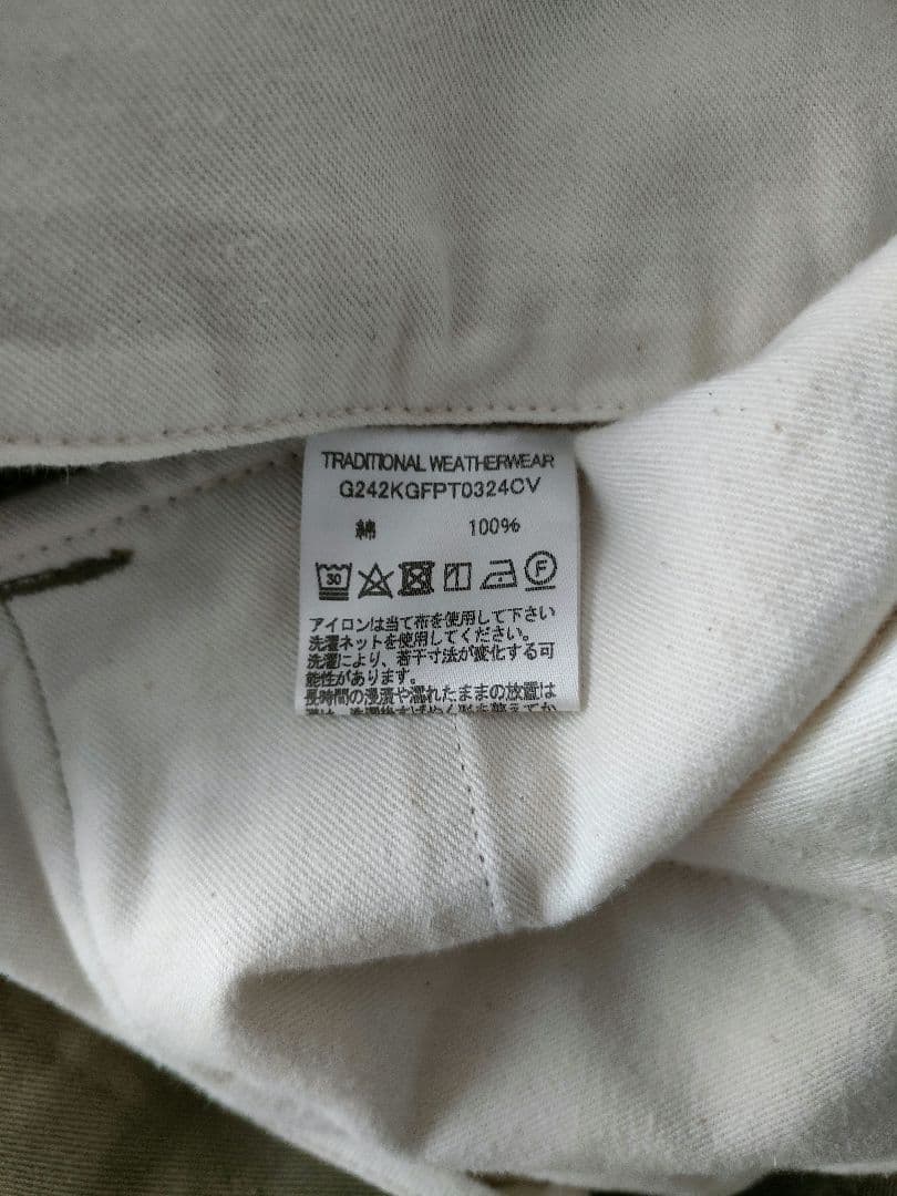 パンツ traditional weatherwear union slacks102L