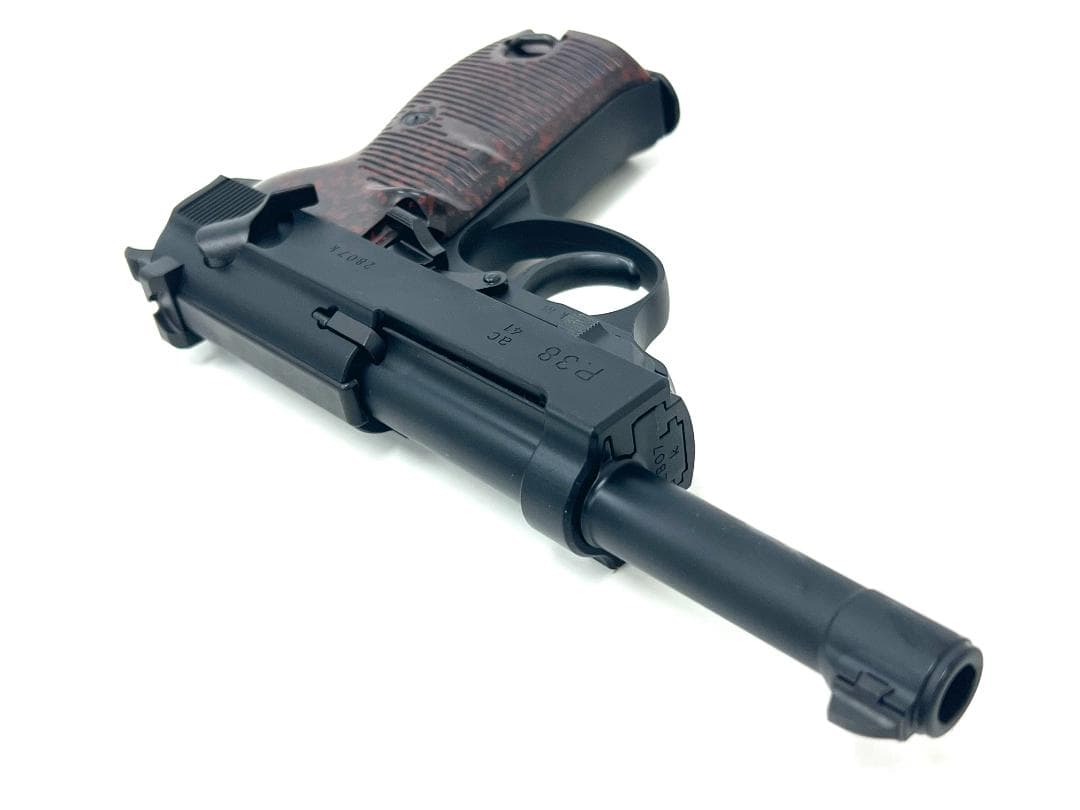 マルゼン ワルサーP38 ガスブローバック BK 【JASG認定】 新品未使用