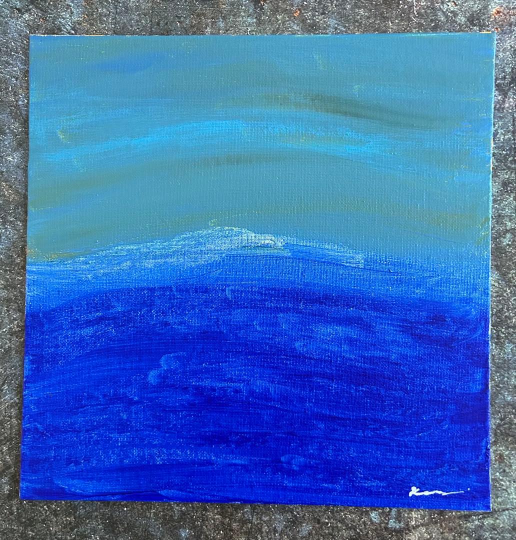 原画/抽象画/モダンアート/現代アート/アクリル画 EARLY MORNING海