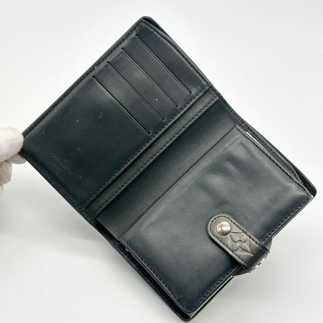 ルイヴィトン ポルトフォイユ ヴィエノワ ヴェルニ マット モノグラム がま口