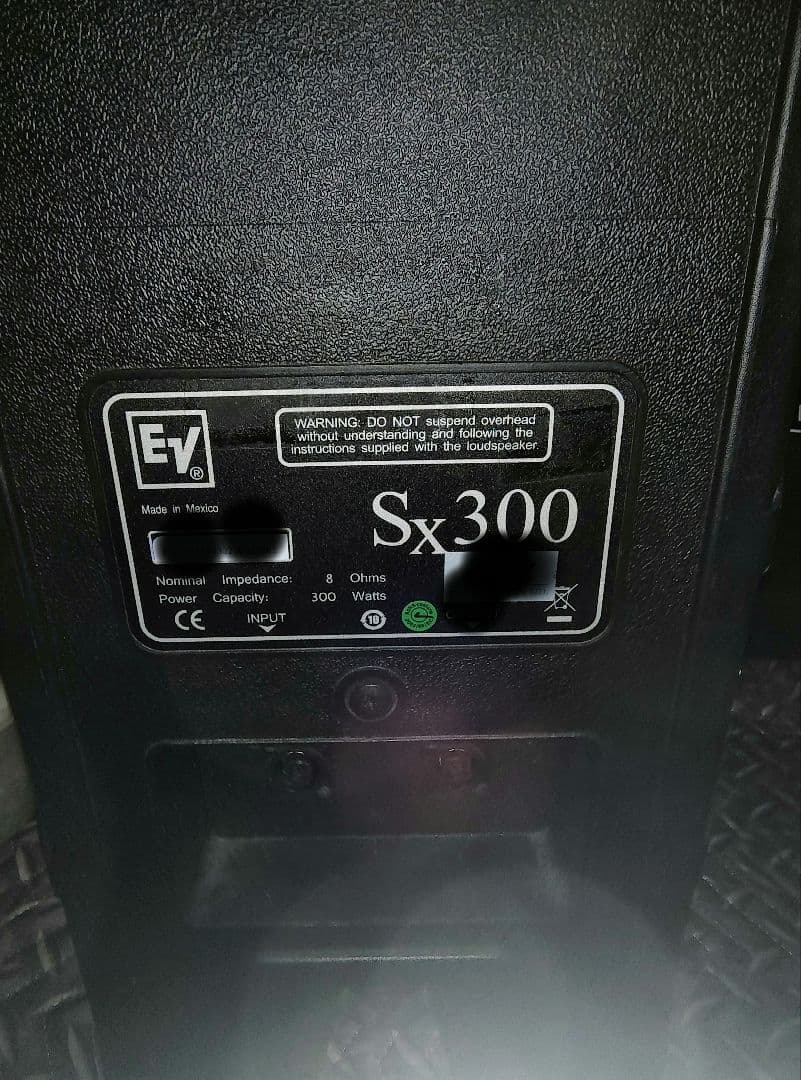 さ*り様 Electro-voice SX300 ①