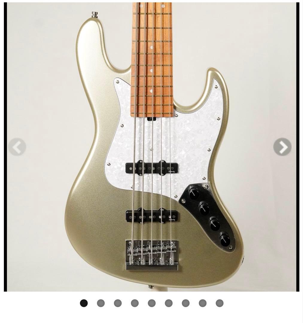 Sadowsky MX21 VJ5 エレキベース シャンパンメタリック