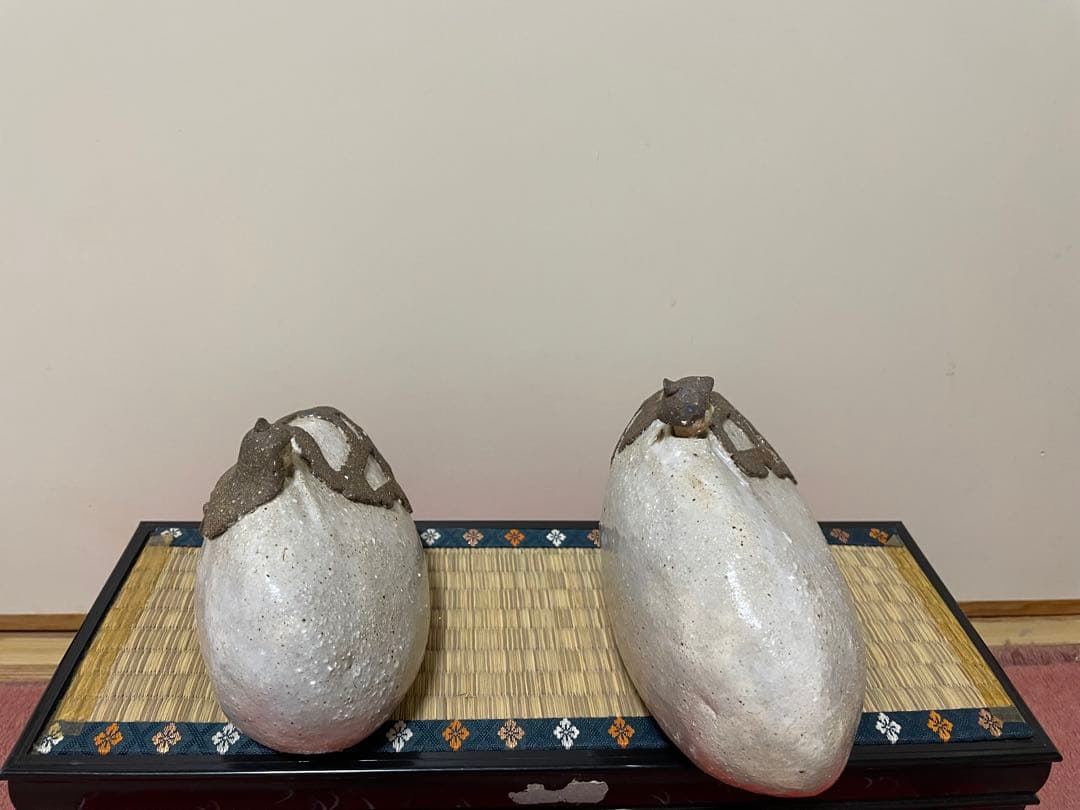 まんちゃん陶雛　お雛女雛　お雛様