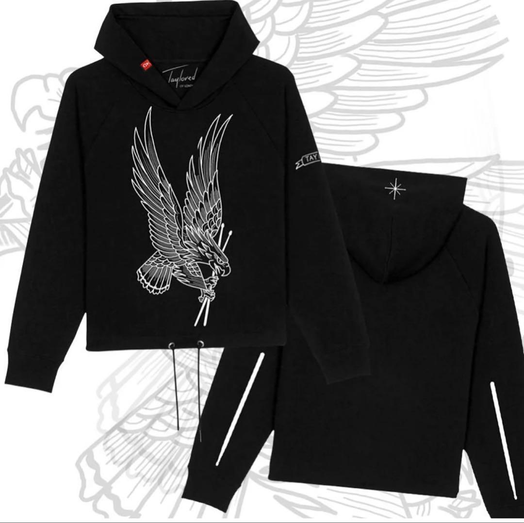 新品未使用.Queen,Roger Taylorオフィシャルパーカーブラック