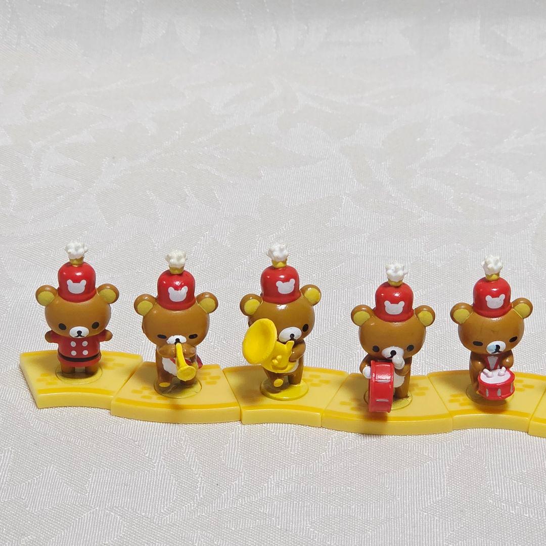 リラックマ　10周年 メモリアルフィギュア　鼓笛隊　小皿
