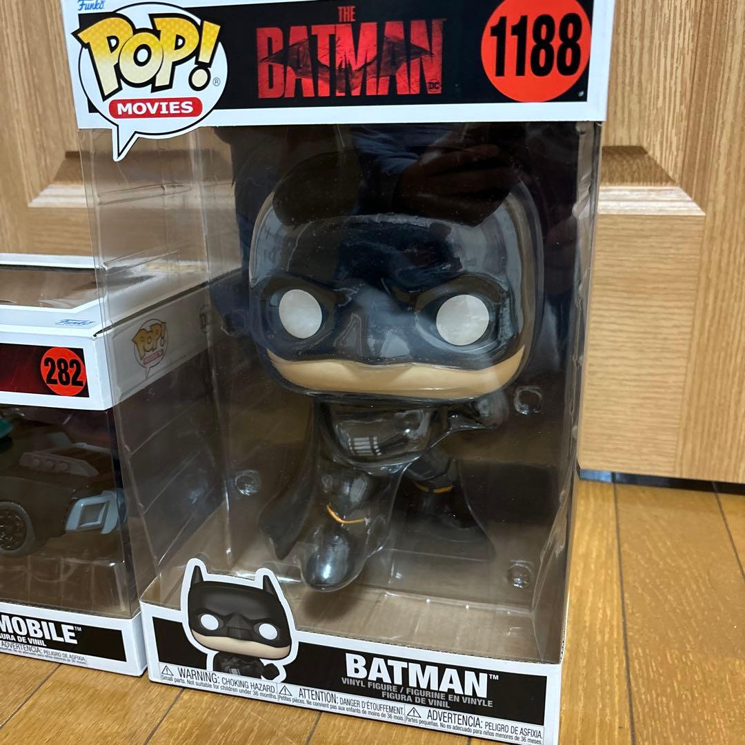 超希少品　Funko Batman & Batmobile セット