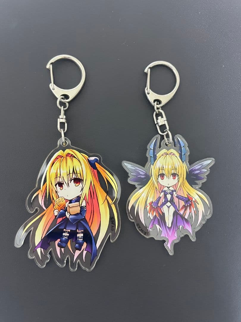 ToLOVEる原画展ランダムアクキー ヤミ・ダークヤミ