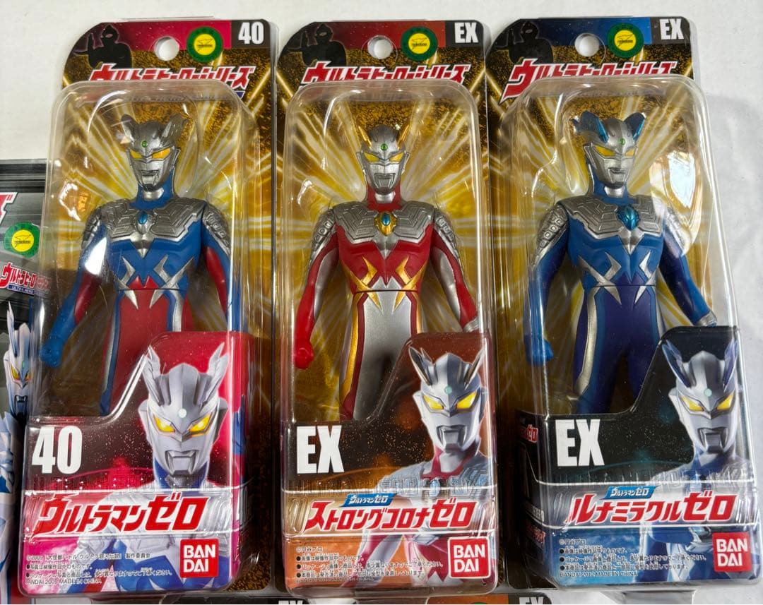 ウルトラヒーローシリーズ 　ウルトラマンゼロ　ウルティメイトゼロ　6点セット
