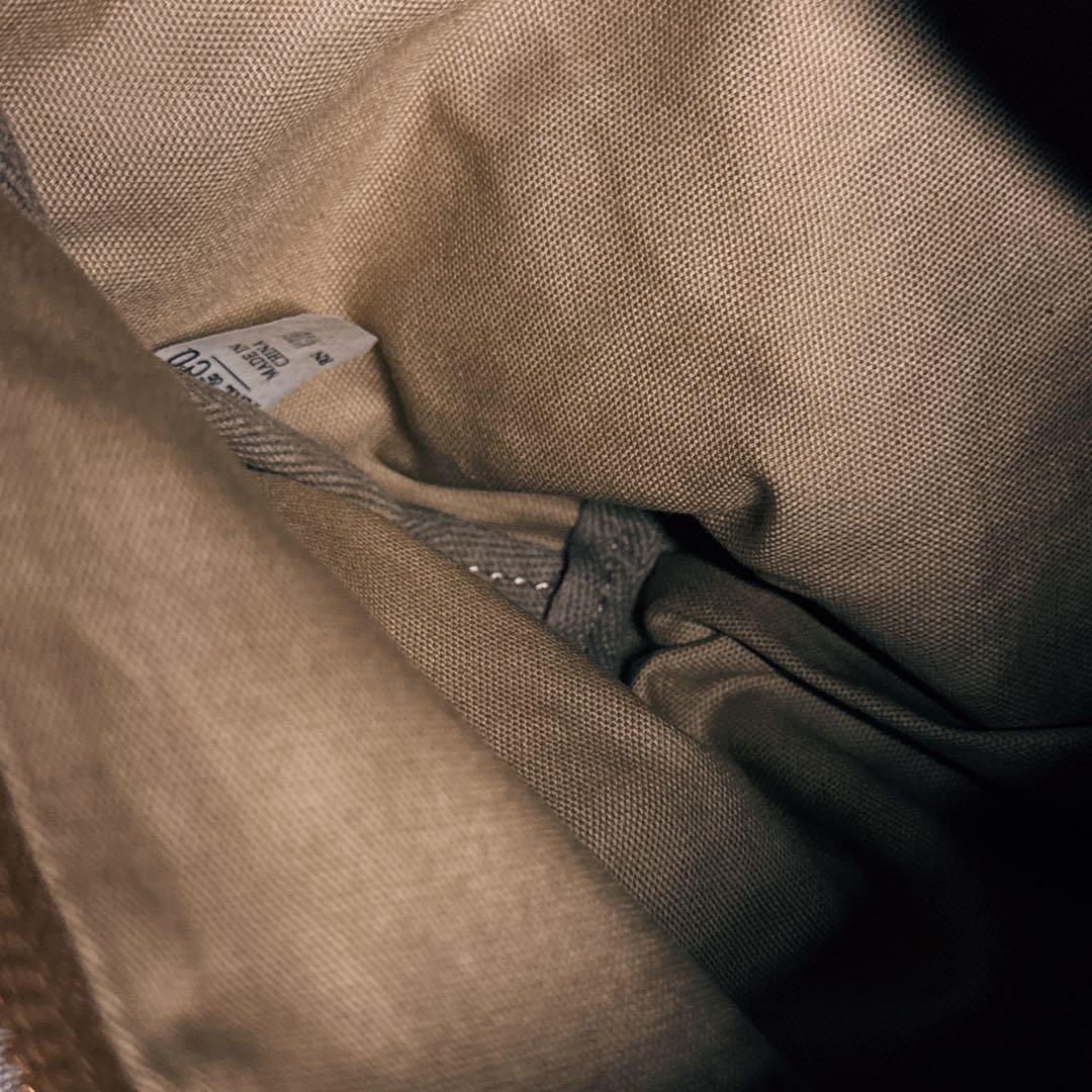 RRL スエード出張バッグ