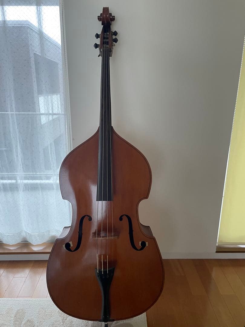 コントラバス 本体 木製 4弦
