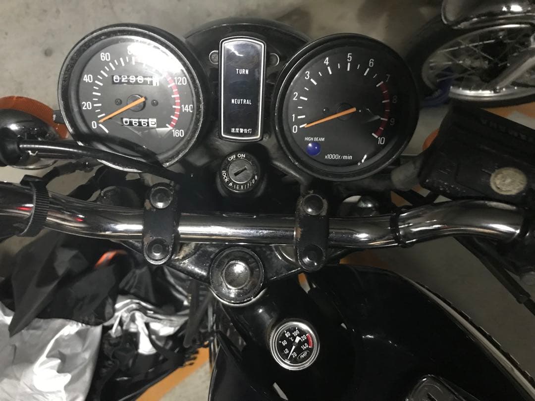 SR400 油温計JMP 温度計 20-140°C ドイツ黒文字盤ブラックRR