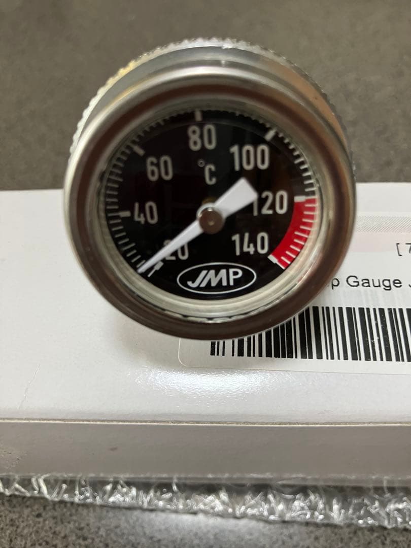 SR400 油温計JMP 温度計 20-140°C ドイツ黒文字盤ブラックRR