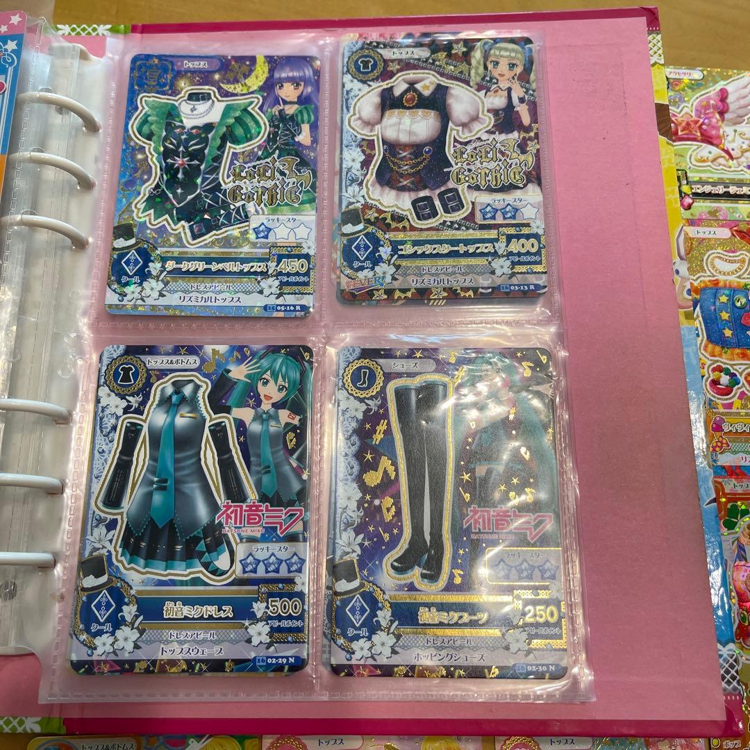 アイカツカード　アイカツブランドMIXバインダー　プレミアムカード　初音ミク