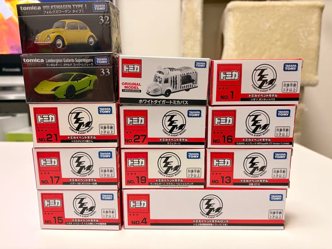 ⑬【未使用未開封】トミカイベントモデル12台　まとめ売り