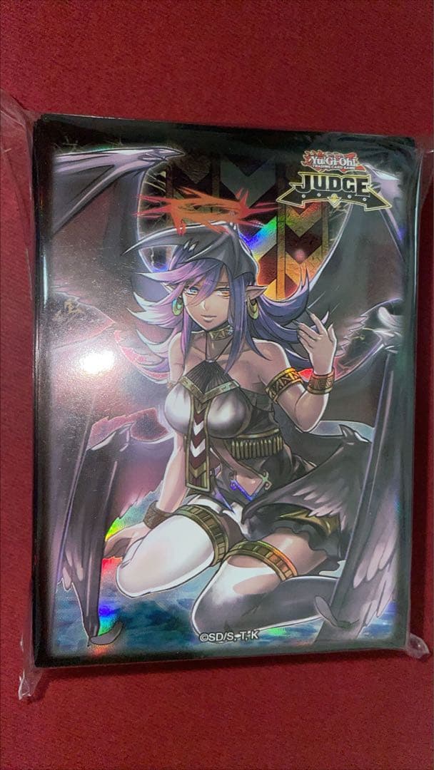 未開封　遊戯王 JUDGE 2025 堕天使イシュタム スリーブ 80枚 中古品