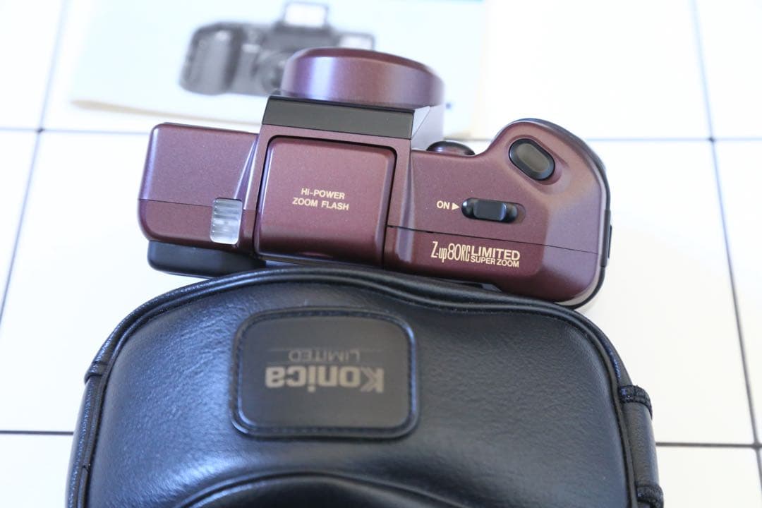 Konica Z-UP80 LMITED 限定カラー 完動品 コンパクトカメラ