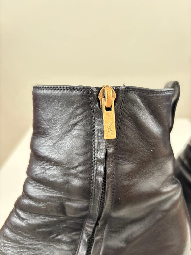 靴 Yves Saint Laurent JONNY65 ZIP BOOTS