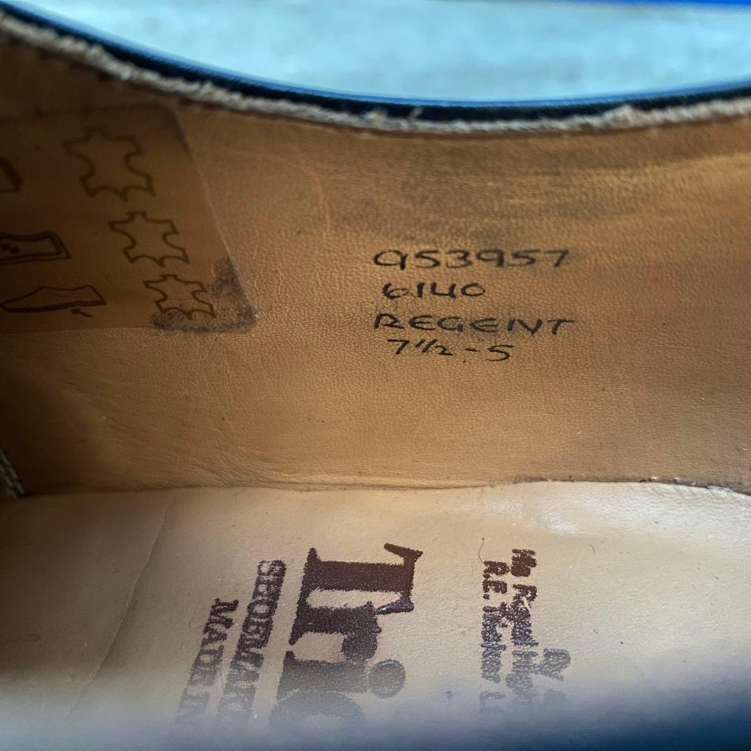 ほぼ未使用 トリッカーズ リージェント UK7.5 ブラック 純正シューツリー付