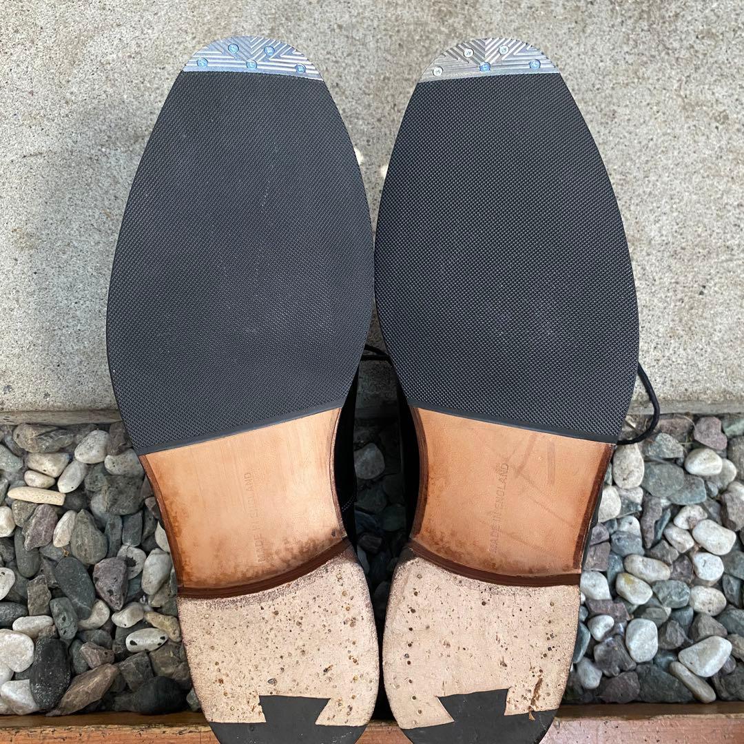 ほぼ未使用 トリッカーズ リージェント UK7.5 ブラック 純正シューツリー付