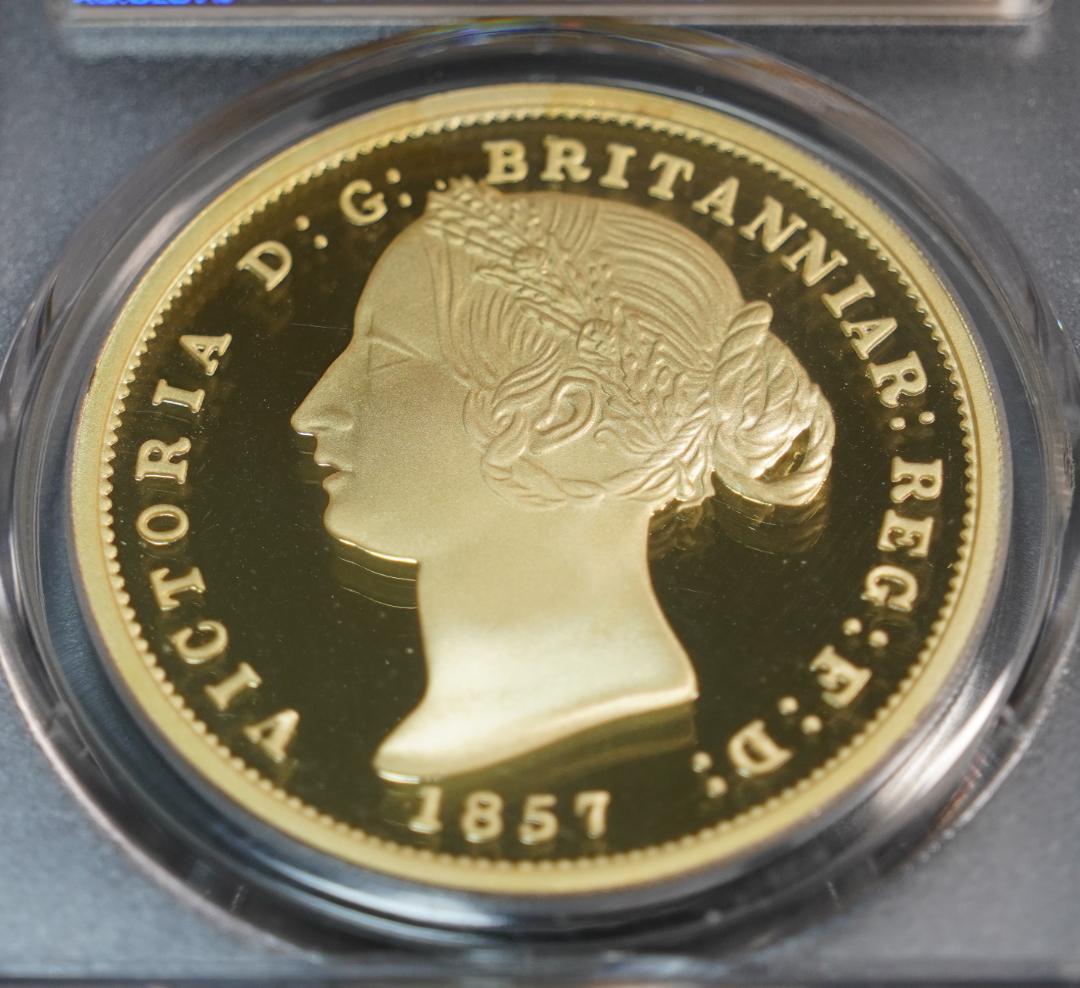 激レア2007 エリザベス ヴィクトリア ソブリン 銀貨 ギルト PCGS