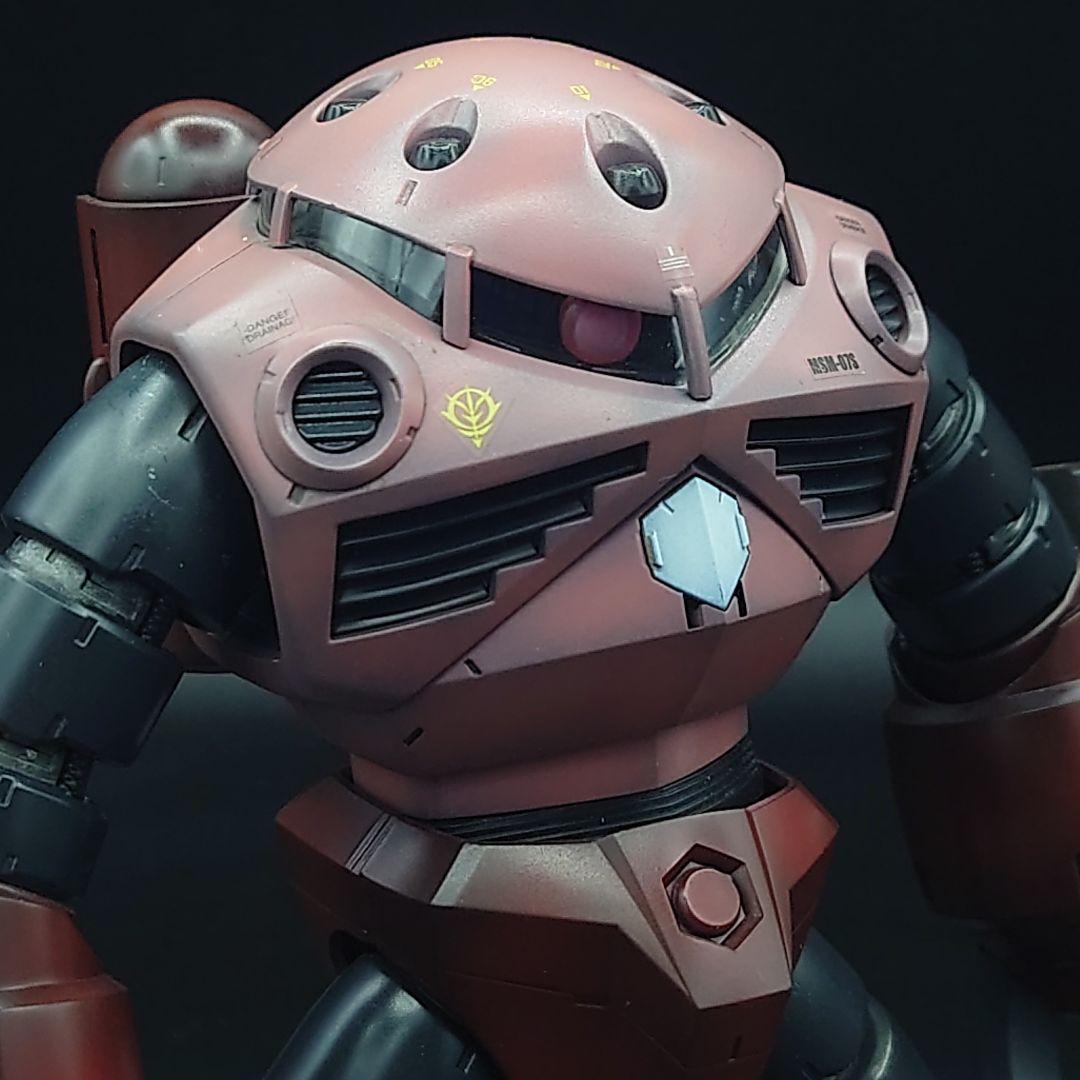 MG 1/100　シャア専用ズゴック　全塗装完成品　ガンプラ