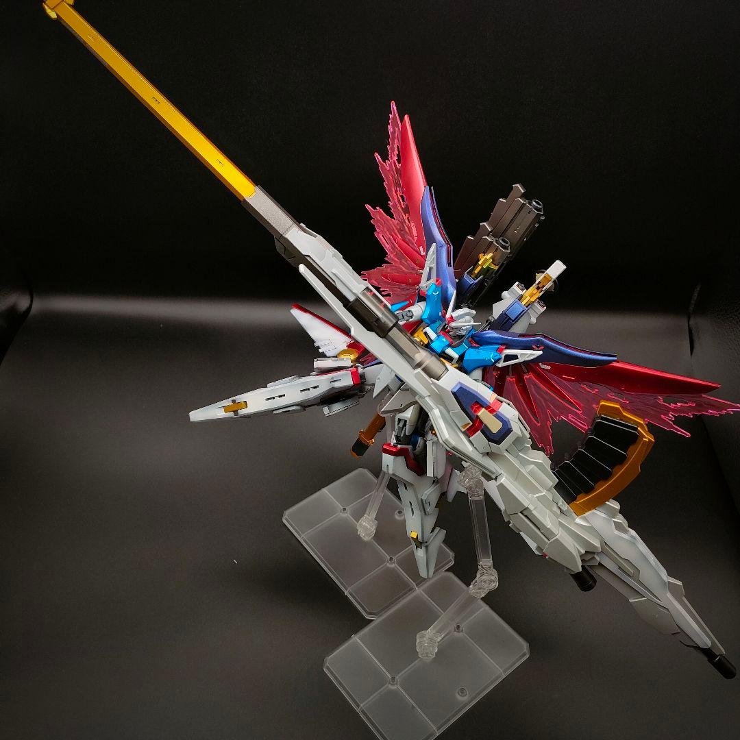 デスティニーガンダムspecⅡ　ゼウスシルエットゴースト　ガンプラ 塗装完成品