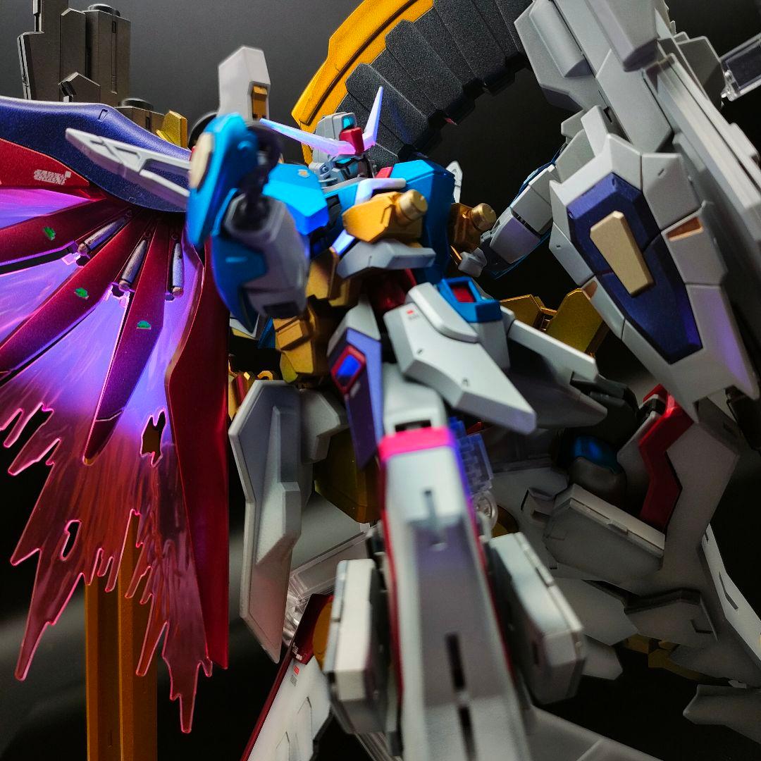 デスティニーガンダムspecⅡ　ゼウスシルエットゴースト　ガンプラ 塗装完成品