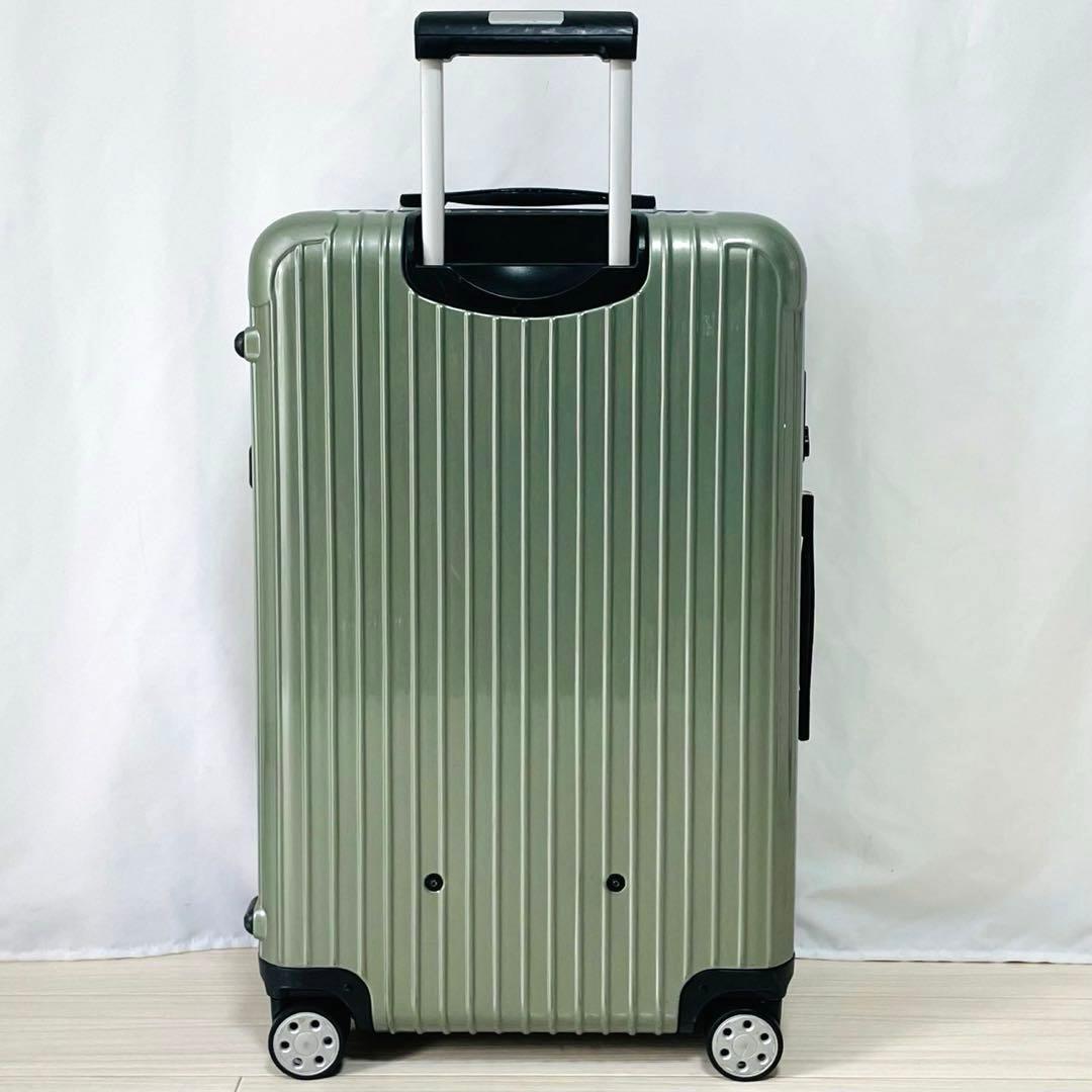 超希少❗️　リモワ　エバー航空限定モデル　サルサデラックス　82L 4輪　グリーン