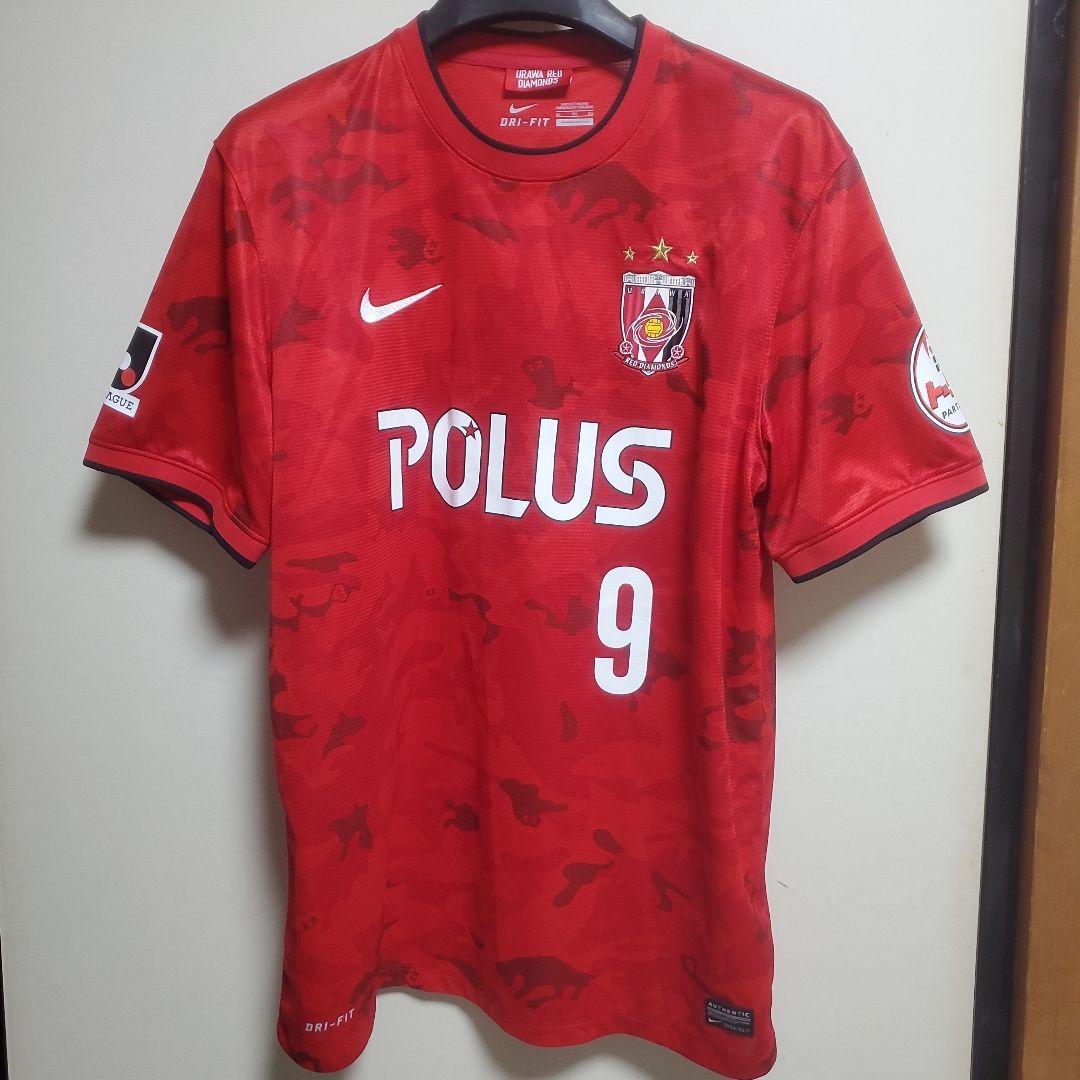 【美品】NIKE　浦和レッズ　原口元気選手　ユニフォーム　迷彩　メンズXL