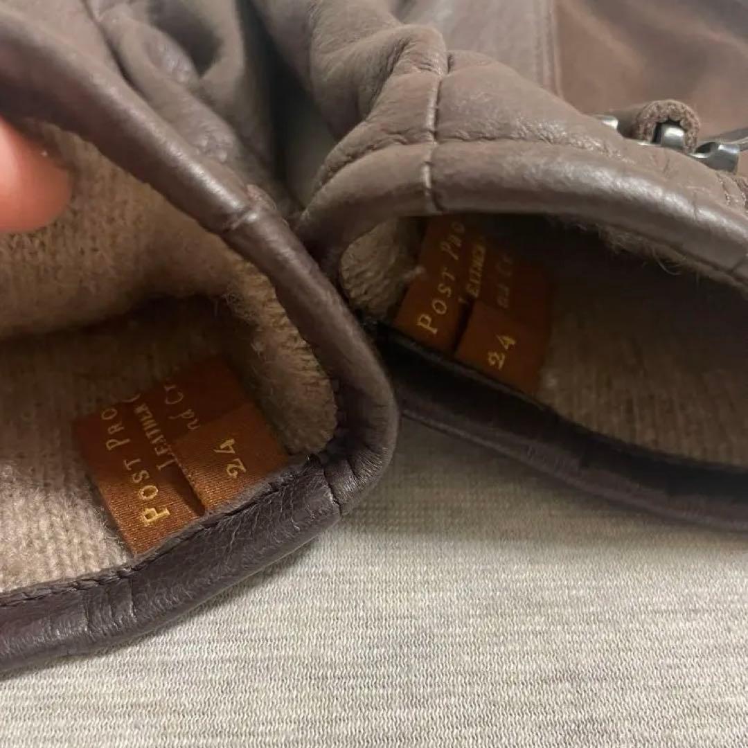 小物 Post Production Mil-Glove Brown