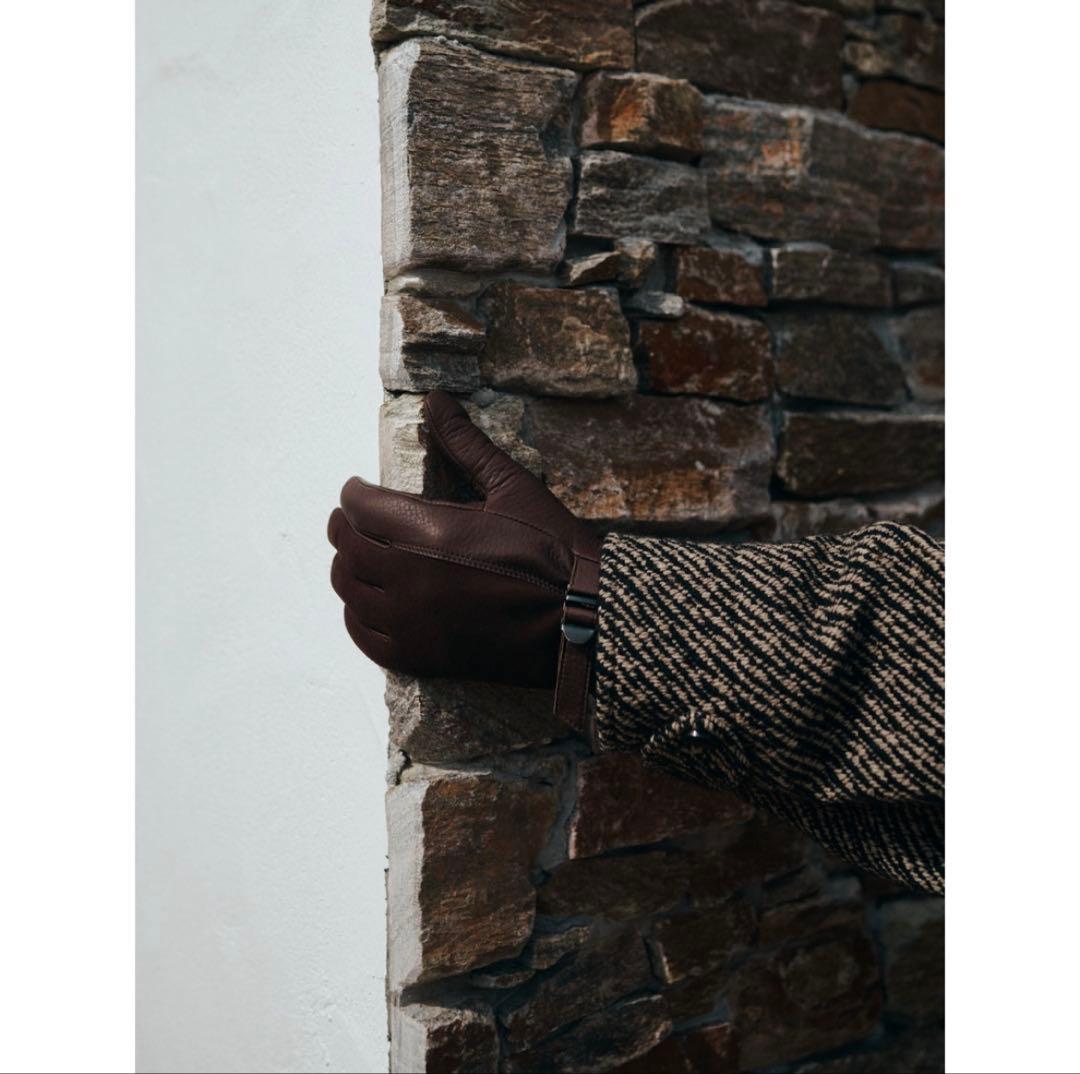 小物 Post Production Mil-Glove Brown