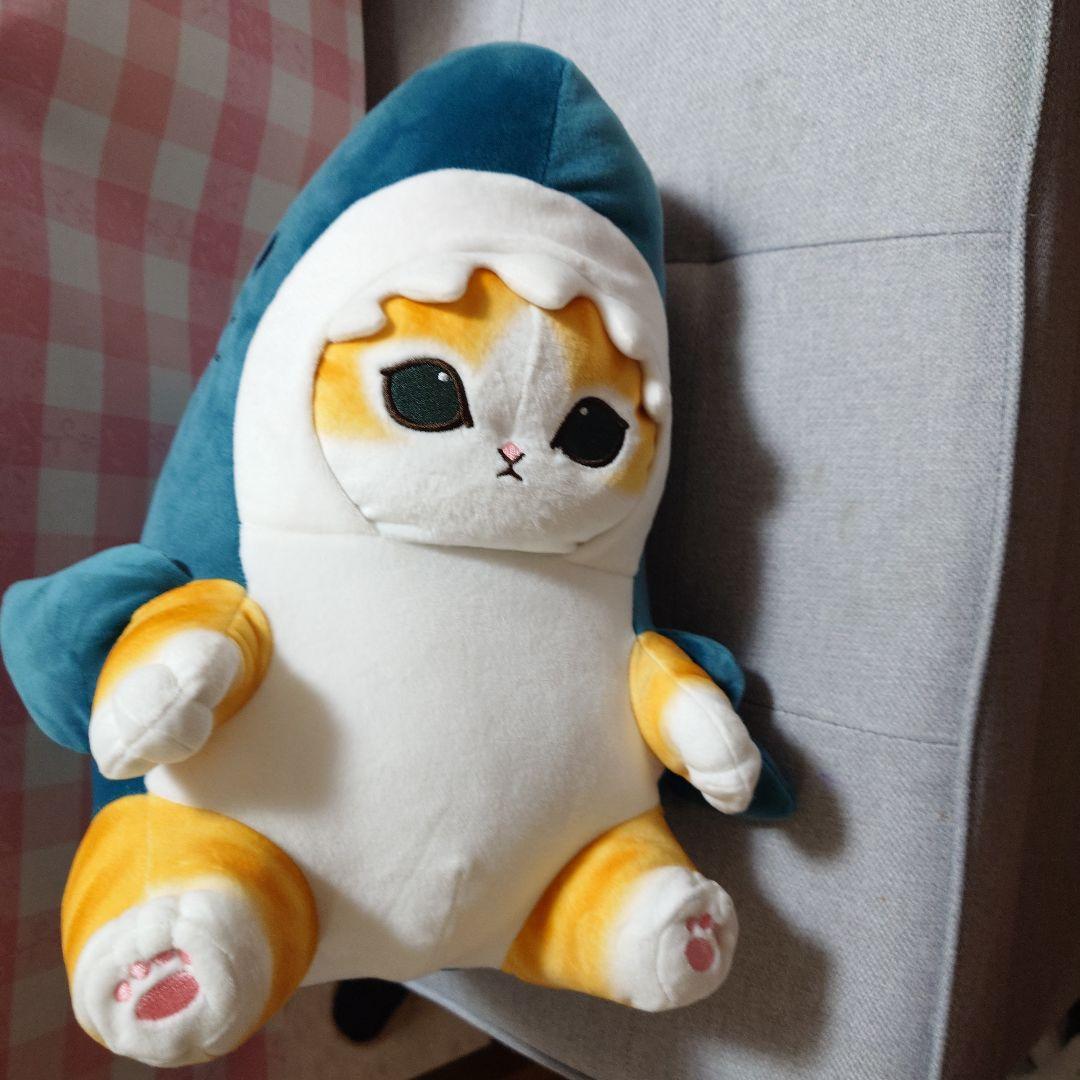 モフサンド mofusand サメにゃんもちもち抱っこぬいぐるみ