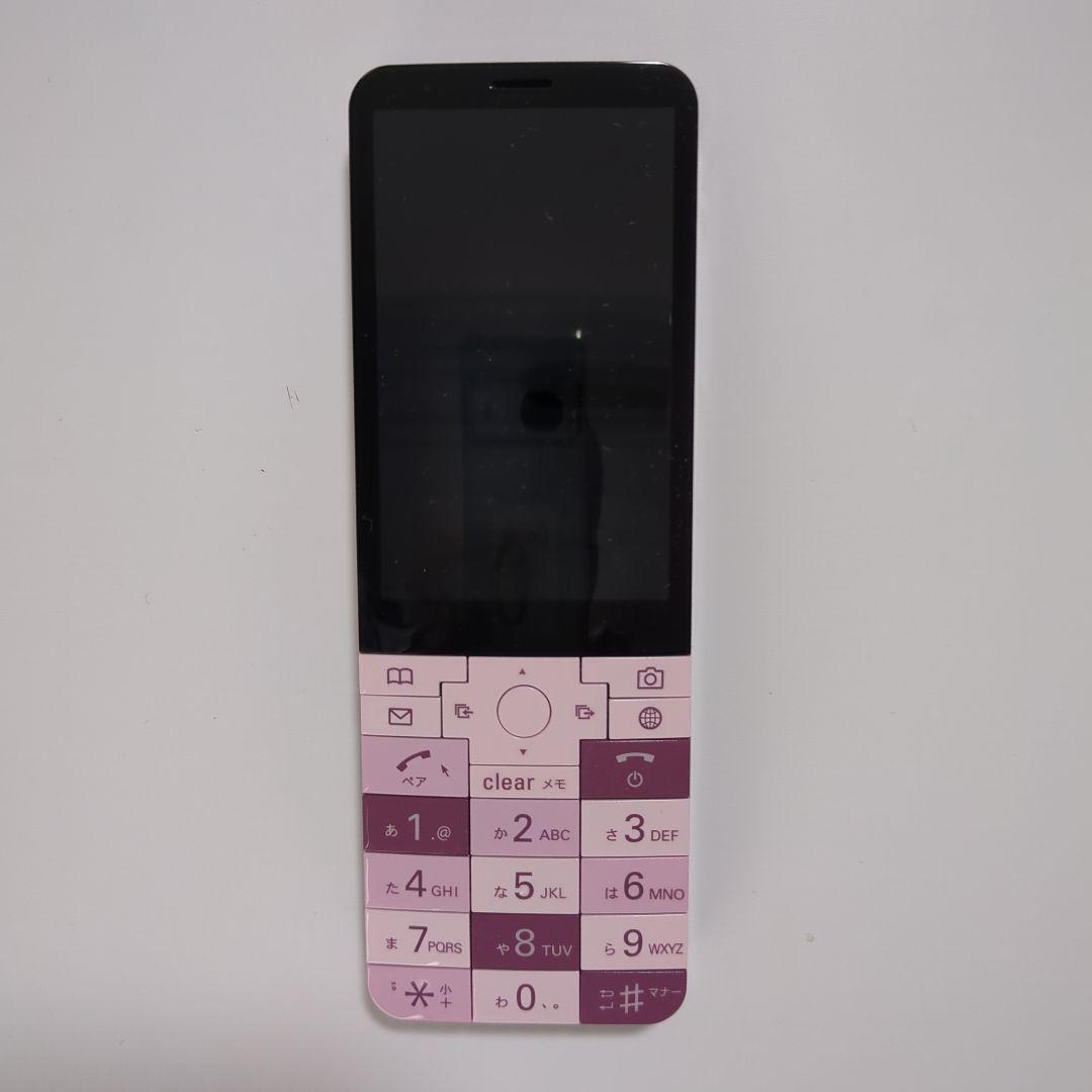 携帯電話本体 INFOBAR XV KYX31 CHERRY BERRY