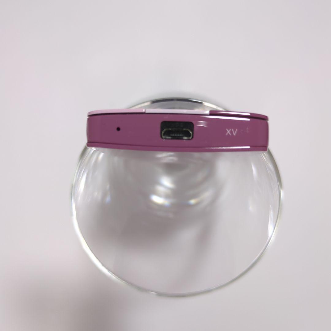 携帯電話本体 INFOBAR XV KYX31 CHERRY BERRY