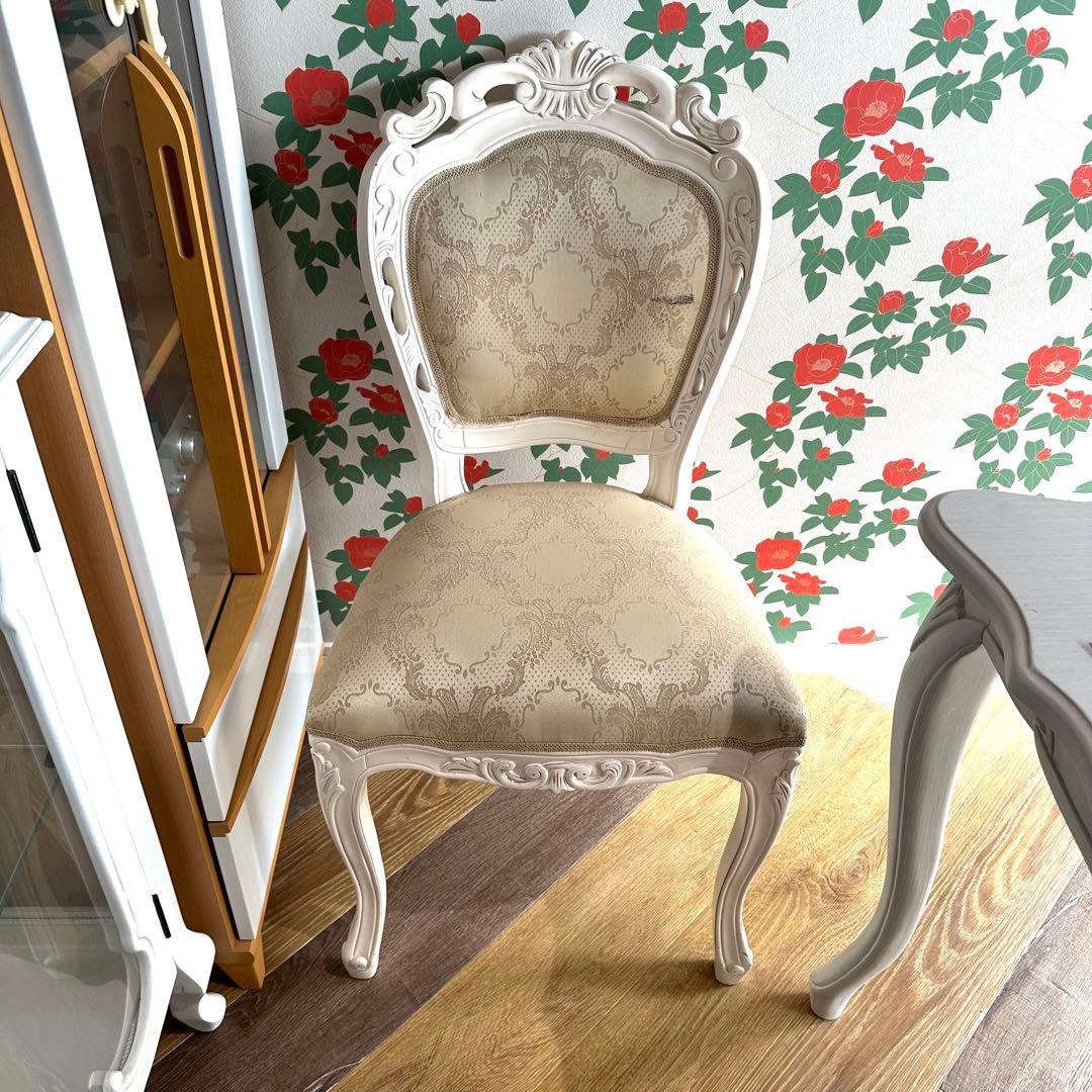 【引き取りお値引き】猫脚 フランシスカチェア １脚