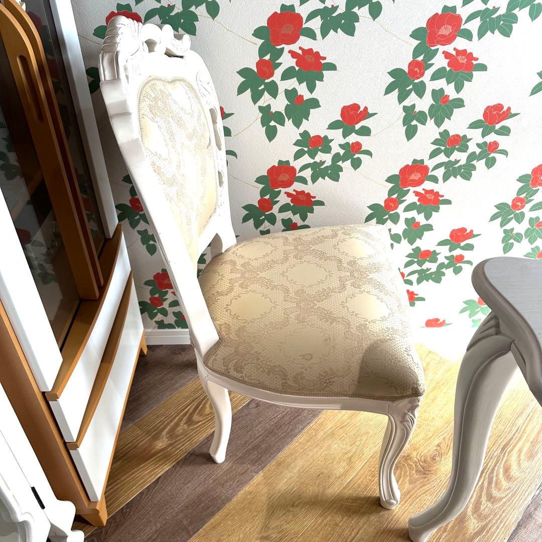 【引き取りお値引き】猫脚 フランシスカチェア １脚