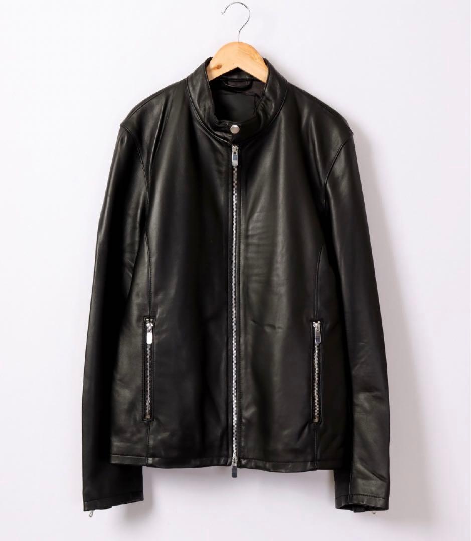 【美品】JACKROSE ジャックローズ ライダース シングル ブラック 黒