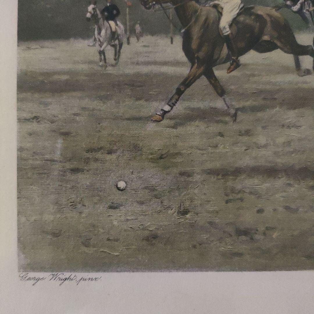 G. Wrightジョージライト 銅版画『A Question of Pace』