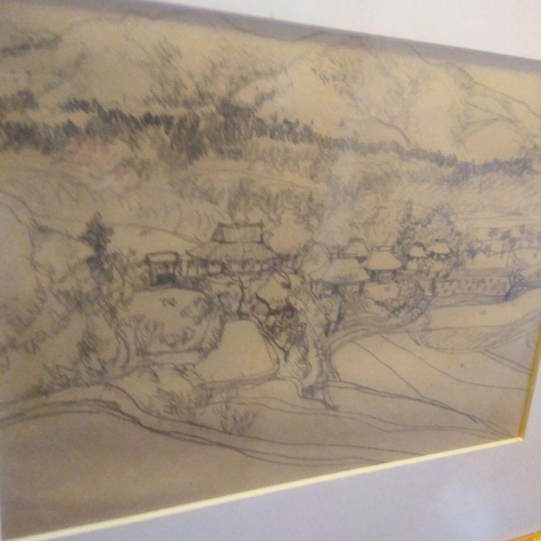 福田平八郎のスケッチ